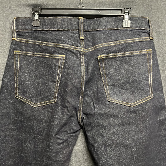 NWT - GAP Factory Men’s Straight Taper GapFlex Jeans, Black Wash - 32Wx32L - Picture 9 of 10